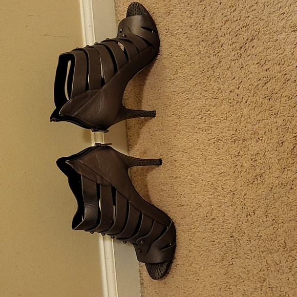 Metallic  Gladiator Sandal - Picture 2 of 3